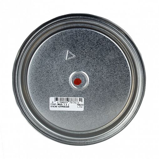 Грунт-эмаль по ржавчине Panzer, гладкая, полуглянцевая, 1,9 кг, красно-коричневая фото