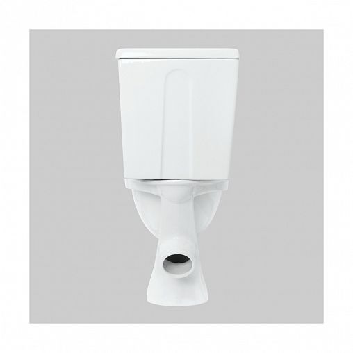 Унитаз напольный ободковый Sanita Формат Комфорт, 61,5 x 36 x 75,8 см, белый фото