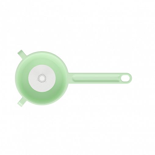 Сито-дуршлаг с воронкой Альтернатива, d 9 cм, светло-зеленое фото