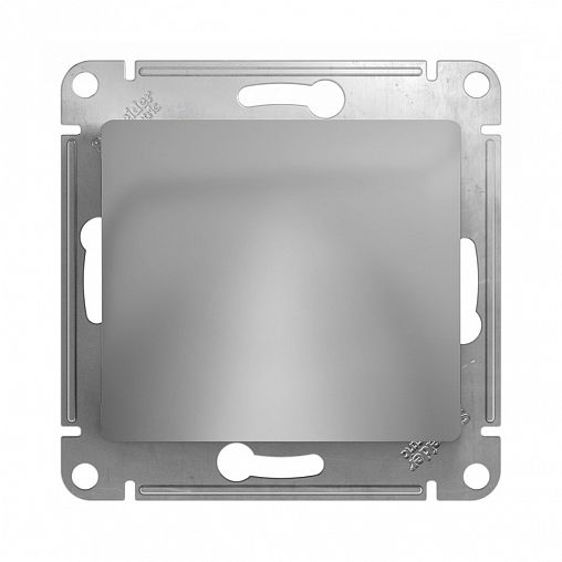 Вывод кабеля встраиваемый Systeme Electric Glossa, IP20, алюминий фото