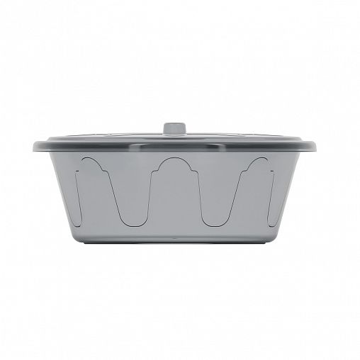 Таз Альтернатива Хозяюшка, с крышкой, 10 л, микс фото