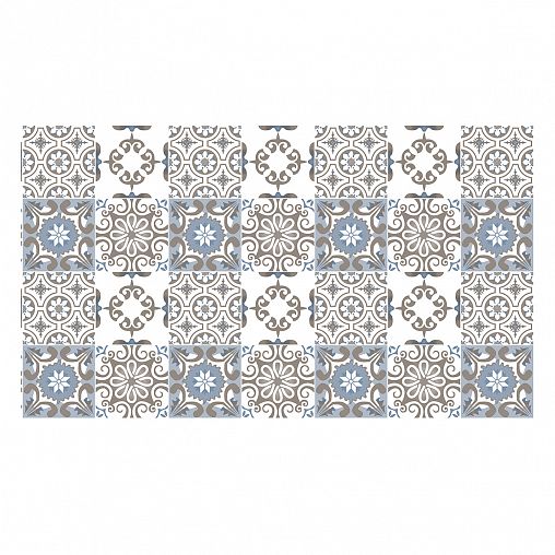 Клеенка столовая на тканевой основе Колорит Этюд 637/10, 1,25 x 25 м фото