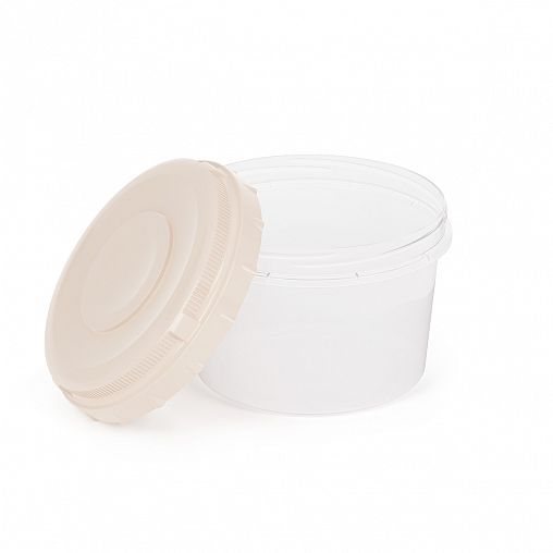 Контейнер для СВЧ Альтернатива с завинчивающейся крышкой, круглый, 0,7 л фото