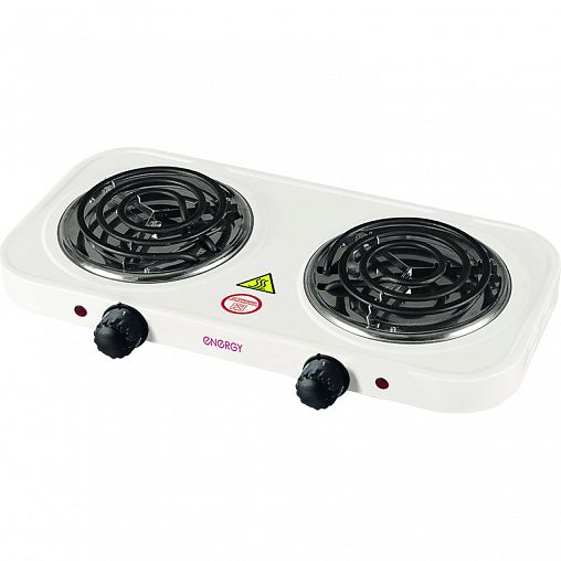 Плита электрическая настольная Energy EN-904, 2 конфорки, 2000 Вт фото