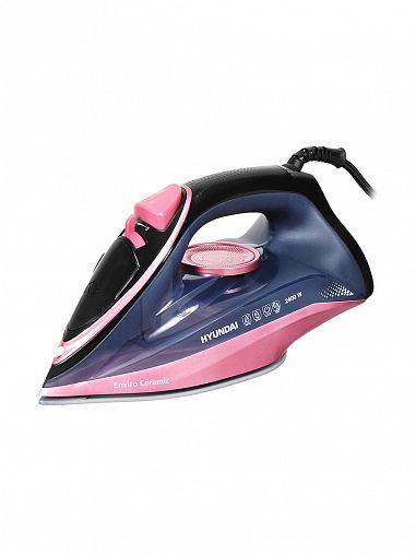 Утюг Hyundai H-SI01623, 2400 Вт, подошва керамическая, черный фото