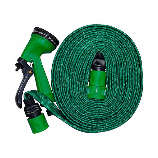 Набор для полива Park HL157, пистолет 5 режимов, соединители 1/2", 4 предмета фото