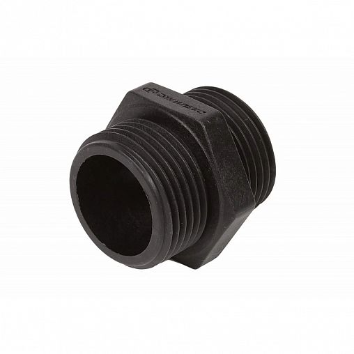 Штуцер полипропиленовый Джилекс ПП с наружной резьбой 1"П x 1"П фото