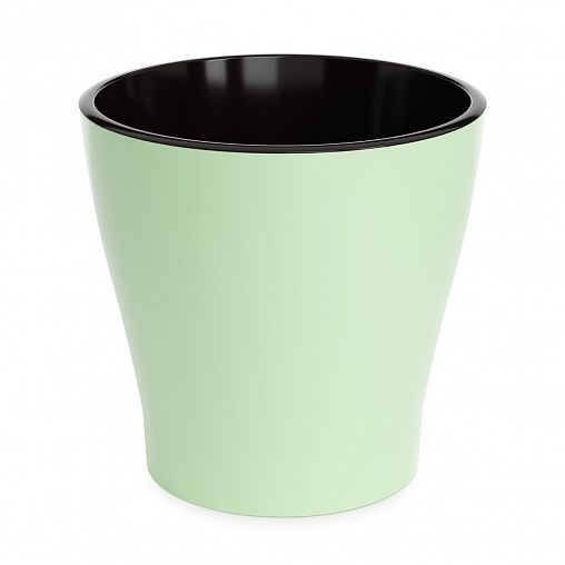 Горшок для цветов Альтернатива Лея, с автополивом, 5 л, светло-зеленый фото