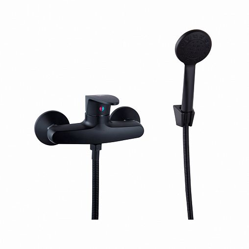 Смеситель для душа PLStart PL2005-7, черный фото