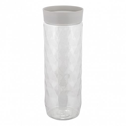 Банка для сыпучих продуктов Plast Team Stockholm, 1,5 л, пепельный жемчуг фото