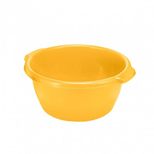 Таз Бытпласт, 14 л, желтый фото Таз Бытпласт, 14 л, желтый фото