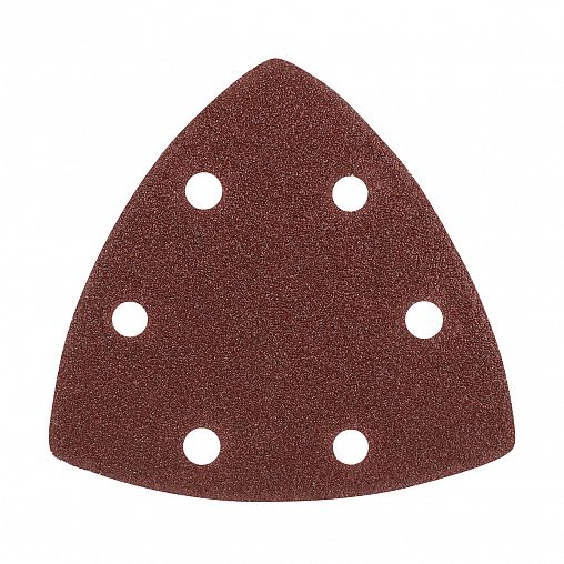 Треугольник шлифовальный на липучке Patriot, 80 x 80 x 80 мм, Р80, 5 шт фото