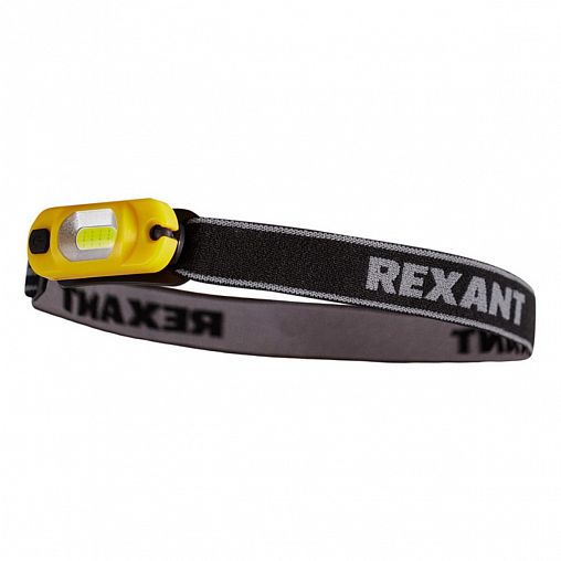 Фонарь налобный светодиодный Rexant, поворотный на шарнире, 3 Вт фото Фонарь налобный светодиодный Rexant, поворотный на шарнире, 3 Вт фото