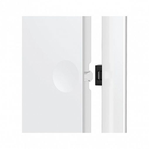 Люк-дверца ревизионная Evecs L3040N, ABS-пластик, нажимная, с фланцем 300 x 400 мм, 327 x 427 мм фото