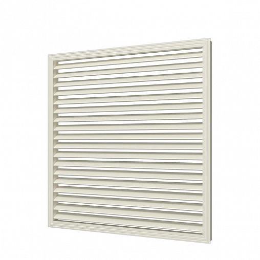 Экран радиаторный Era П6060Р, ПВХ, 600 x 600 мм, слоновая кость фото