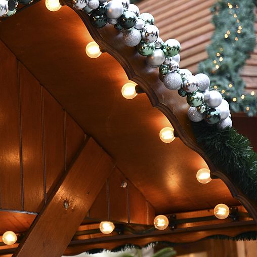 Электрогирлянда Vegas Винтаж, без ламп, Е27, 5 патронов, 2,5 м фото