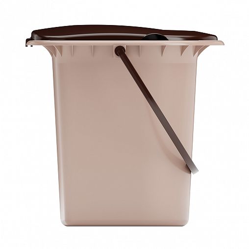 Ведро-туалет Альтернатива, 18 л, бежевый фото