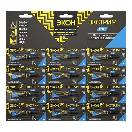 Клей-гель секундный Экон Экстрим, 3 г фото