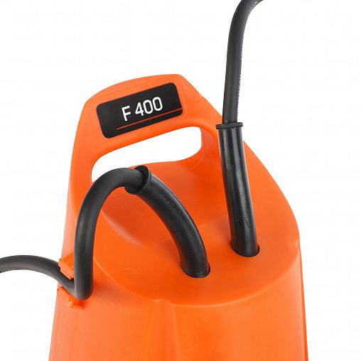 Насос дренажный для грязной воды Patriot F 400, 400 Вт, 8000 л/ч фото