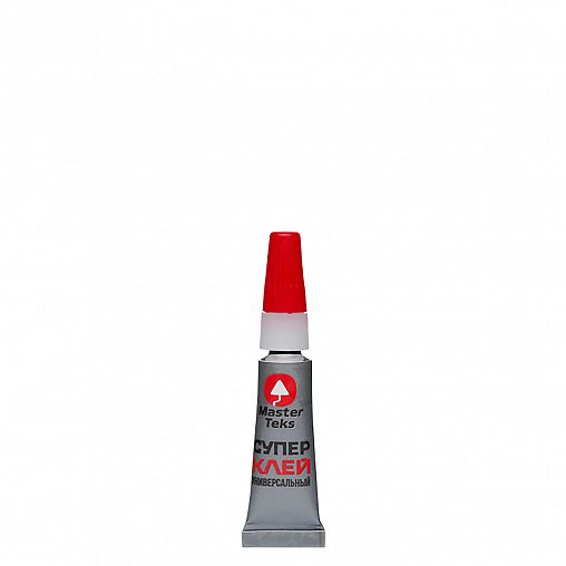 Супер-клей цианоакрилатный MasterTeks, блистер, 3 x 1 г фото