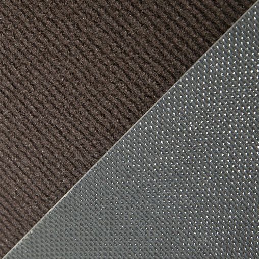 Коврик придверный SunStep Light, влаговпитывающий, 50 x 80 см, коричневый фото