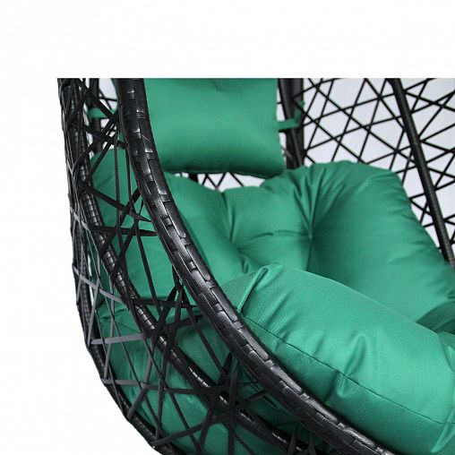 Кресло подвесное Garden story Кокон XL, 102 х 130 х 204 см, каркас черный фото