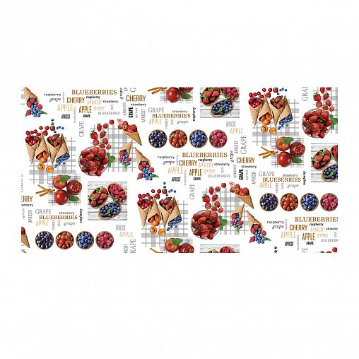 Клеенка столовая на нетканой основе Колорит Мажор 598/0, 1,35 x 20 м фото