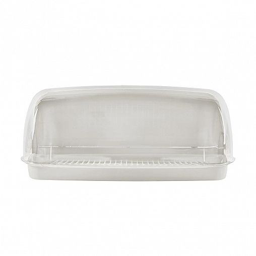 Хлебница Plast Team, 41,5 x 26 x 18,5 см, молочный туман фото
