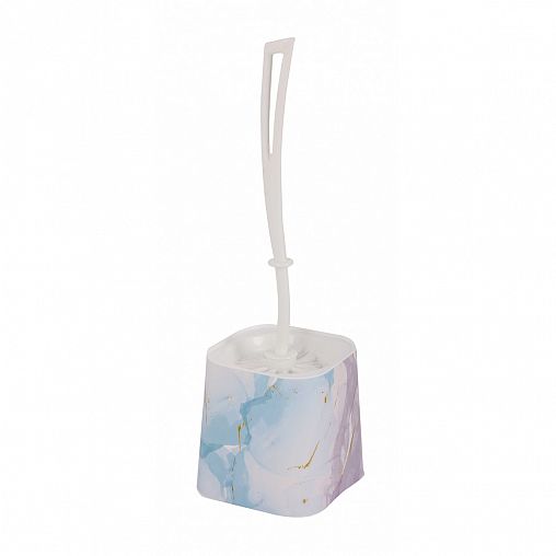 Ершик для унитаза Альтернатива Акварель, с подставкой фото