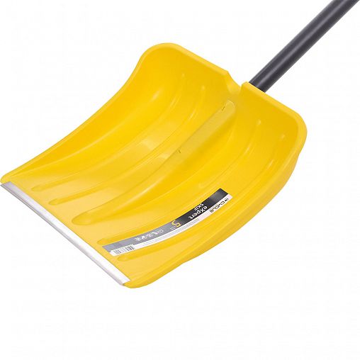 Лопата для уборки снега Cycle Skif Expert, с дюралюминиевым черенком, 380 x 365 мм фото