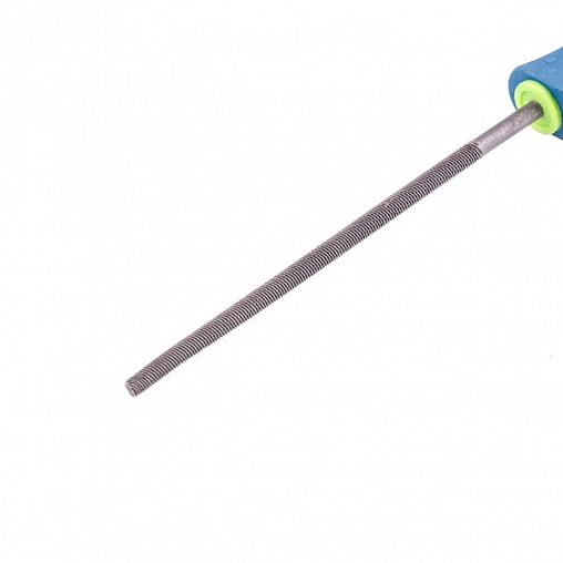 Напильник круглый по металлу Сибртех, двухкомпонентная рукоятка, 150 мм фото