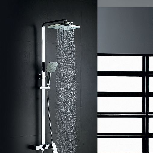 Душевая система Lemark Tropic LM7005C, хром фото