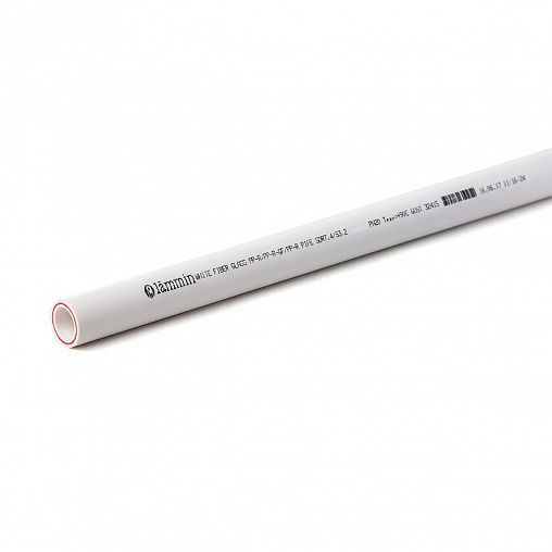 Труба полипропиленовая Lammin PPR PN20, армированная стекловолокном, d 32 x 4,4 мм, 2 м фото