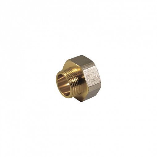 Переходник латунный СТМ внутренняя-наружная резьба 1 1/2" x 1 1/4" фото