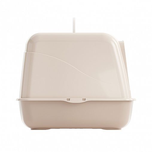 Лоток для животных Альтернатива, закрытый, бежевый фото