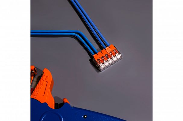 Клемма универсальная компактная Rexant СМК 221-415, 5-проводная, до 4 мм², пакет, 5 шт фото