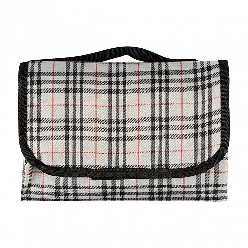 Коврик для пикника Ecos PR-89, с влагостойкой основой, 145 x 100 см, серый фото