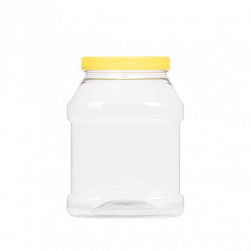 Банка для сыпучих продуктов ПЭТ Альтернатива, 15 x 15 x 20 см, 3 л фото