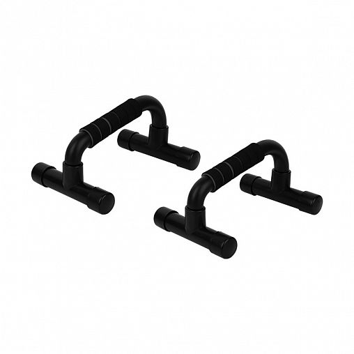 Упоры для отжиманий Победитъ PP-10, 23 x 14 x 12 см, черные фото