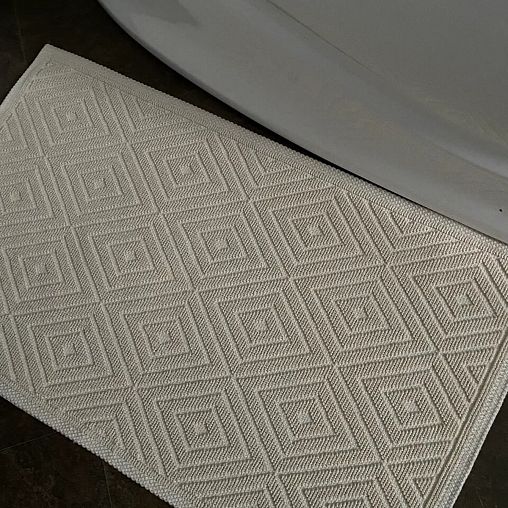 Ковер L Cadesi Pamuklu MV72934, 0,8 x 1,5 м, кремовый фото