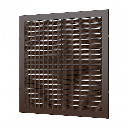 Решетка вентиляционная Era 1919С кор, пластиковая, с сеткой, 194 x 194 мм фото