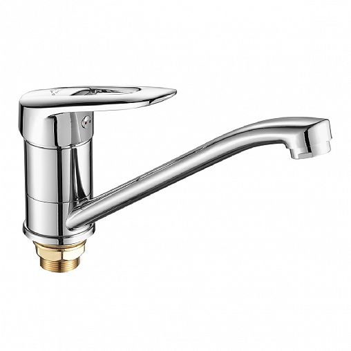 Смеситель для кухни Fashun A4907, хром фото