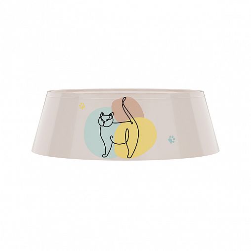 Миска для животных Альтернатива Мур-Мяу, 0,3 л фото