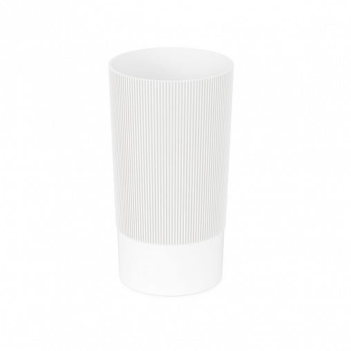 Ваза для цветов под срезку Альтернатива Версаль, пластиковая, 28 см фото