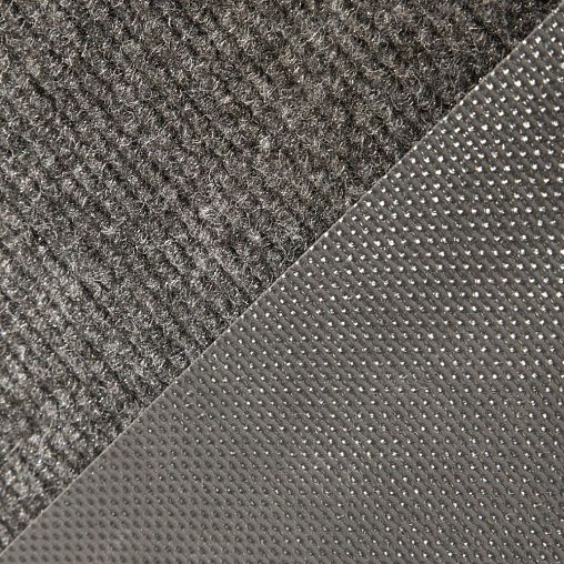 Коврик придверный SunStep Light, влаговпитывающий, 50 x 80 см, черный фото