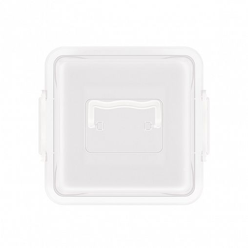 Контейнер для хранения Альтернатива, квадратный, с крышкой и ручками, 8,5 л фото