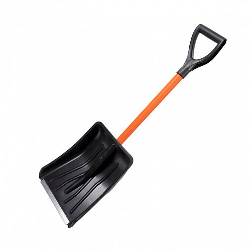 Лопата автомобильная для уборки снега Cycle Автовитязь Standart, с металлическим черенком, 280 x 370 фото