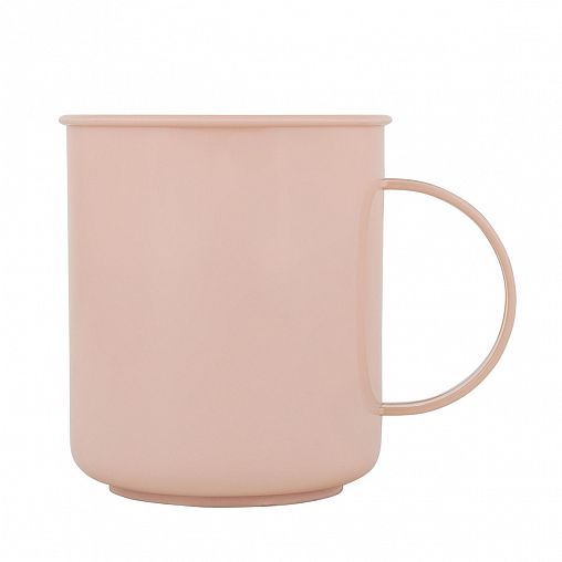 Кружка Plast Team, пластиковая, 0,3 л, персиковая карамель фото