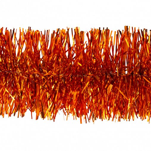 Мишура, 9 x 200 см, медная фото