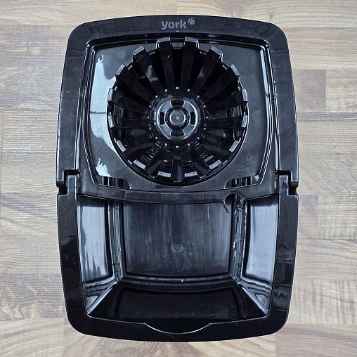 Ведро Моп с отжимом York Стайл Пепита, 15 л, черно-белое фото